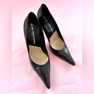 ALAIN TONDOWSKI PARIS Elegant Black Pumps